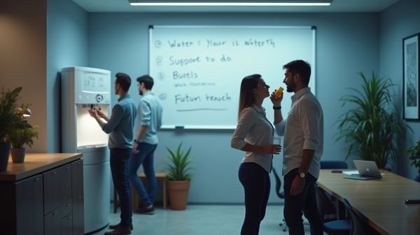 Optimiser l'approvisionnement en bonbonnes d'eau au travail