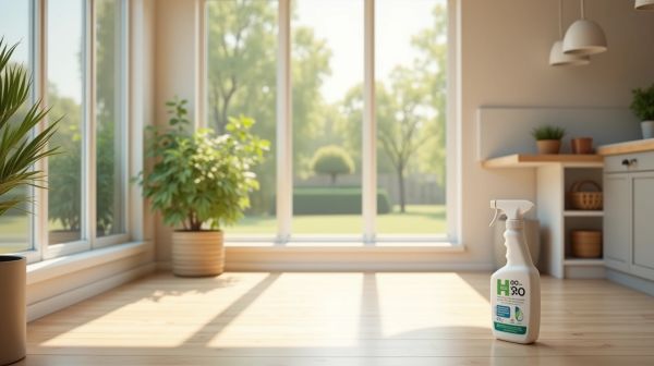 Une maison propre grâce à H2O at Home et ses produits écologiques