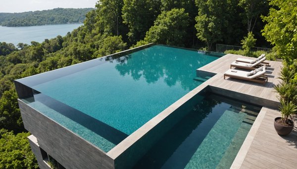 Piscines à débordement et durabilité